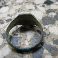 Стар пръстен с кръст, снимка 3 - Антикварни и старинни предмети - 29441647