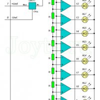 LM3914 - ИС за управление на 10 светодиода, снимка 10 - Друга електроника - 35236556