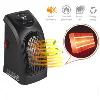 Мини вентилаторна печка - духалка  400W, с таймер, Отопление/Охлаждане , снимка 1 - Отоплителни печки - 27287831