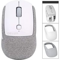Мишка Безжична Delux M520DB 2400dpi 6btns Сива Wireless Optical Mouse, снимка 2 - Клавиатури и мишки - 39170011