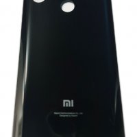 Заден капак, панел стъкло за Xiaomi Mi 8 / Черен, снимка 1 - Резервни части за телефони - 35219125