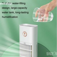 Настолен вентилатор D3 Air cooler 2в1, охлаждане с вода, регулируем, USB