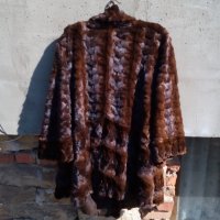 Старо дамско кожено палто #2, снимка 4 - Антикварни и старинни предмети - 30753081