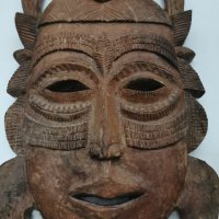 Африканска Тутси маска , снимка 7 - Антикварни и старинни предмети - 36543219