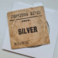 Rare. UK 🇬🇧 Coronation Medal 1902 UNC , снимка 3 - Нумизматика и бонистика - 31023041