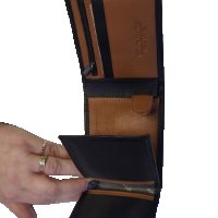 Стилно мъжко портмоне от естествена кожа, снимка 5 - Портфейли, портмонета - 44399061