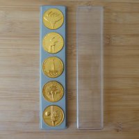 Комплект монети плакети медали Олимпиада Москва 80 мечето Миша плакет, снимка 1 - Нумизматика и бонистика - 44168597