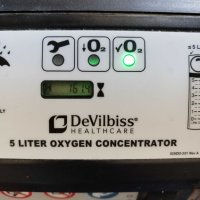 Кислороден концентратoр 5 литра DeVilbiss 5 liter Oxygen concentrator, снимка 3 - Медицинска апаратура - 44715212