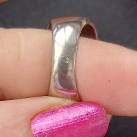 Масивен сребърен пръстен проба 925 и Житен клас , снимка 5 - Пръстени - 44252740