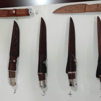 Ловни, туристически, кухненски ножове, нож с кания ръчна изработка. Подходящ подарък за ценители!, снимка 3 - Ножове - 38134437
