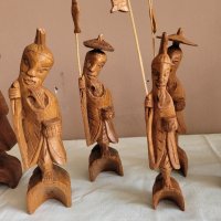дървени статуетки на рибари, снимка 9 - Статуетки - 42027916