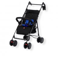 ✨Лятна количка Zi Caspar - синя и черна, снимка 5 - Детски колички - 37480624