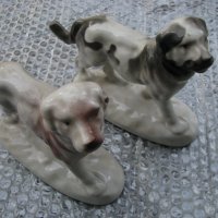 Порцеланова статуетка фигурка кучета, снимка 1 - Антикварни и старинни предмети - 32044352