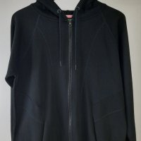 Lee Cooper - Дамски суичър с качулка  Long Panel Hoody,размер - M, цвят черен., снимка 4 - Суичъри - 39487240