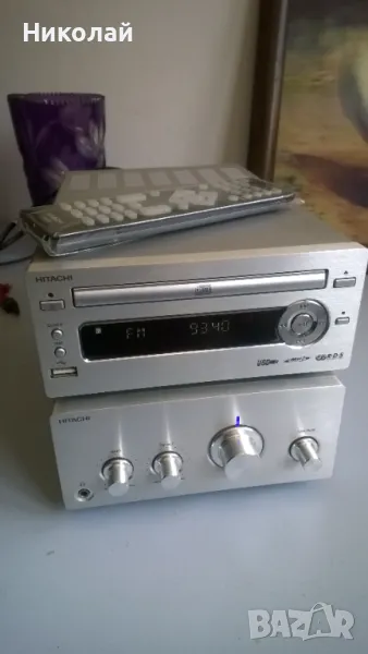HITACHI аудиосистема USB/MP3/CD,R.D.S, снимка 1