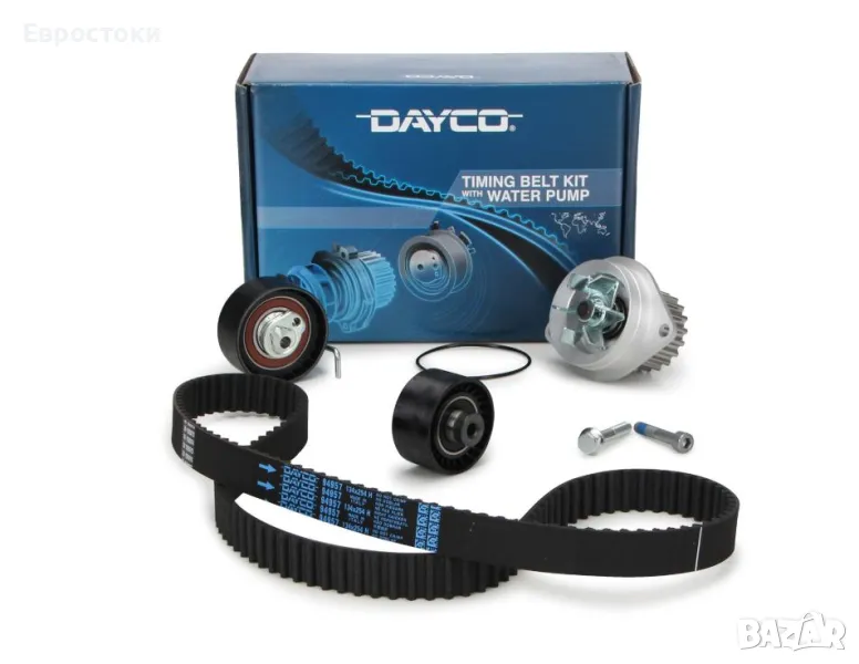 DAYCO KTBWP4170 комплект ангренажен ремък + водна помпа за PEUGEOT и CITROEN Berlingo C2 C3, снимка 1