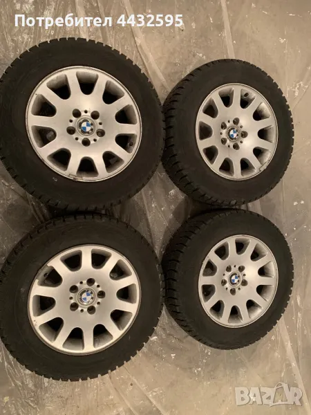 Джанти с гуми  BMW 16”, снимка 1