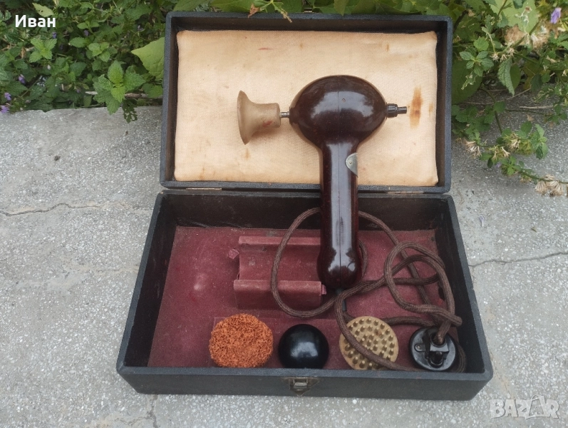 Антикварен масажор за лице 1920-1945, снимка 1