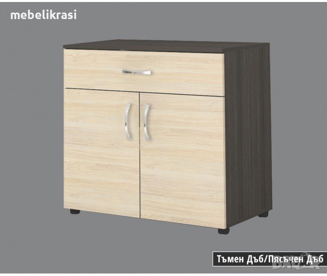 Скрин ”Аполо” 6 - с 1 чекмедже и врати.Двуцветен- наличен!, снимка 1