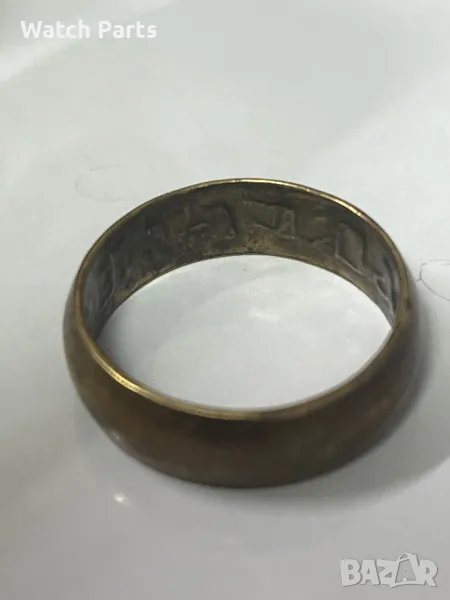 Стара месингова халка, снимка 1