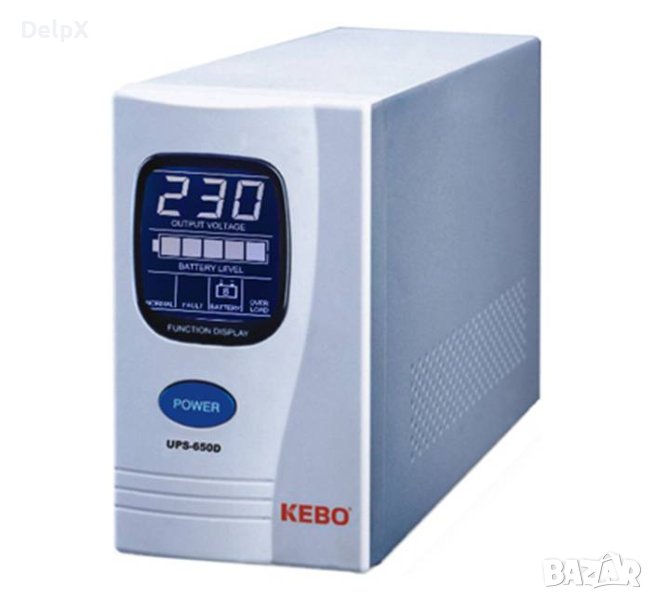 Резервно захранване UPS-650D 12V 7AH 650VA/400W RS232/USB, снимка 1