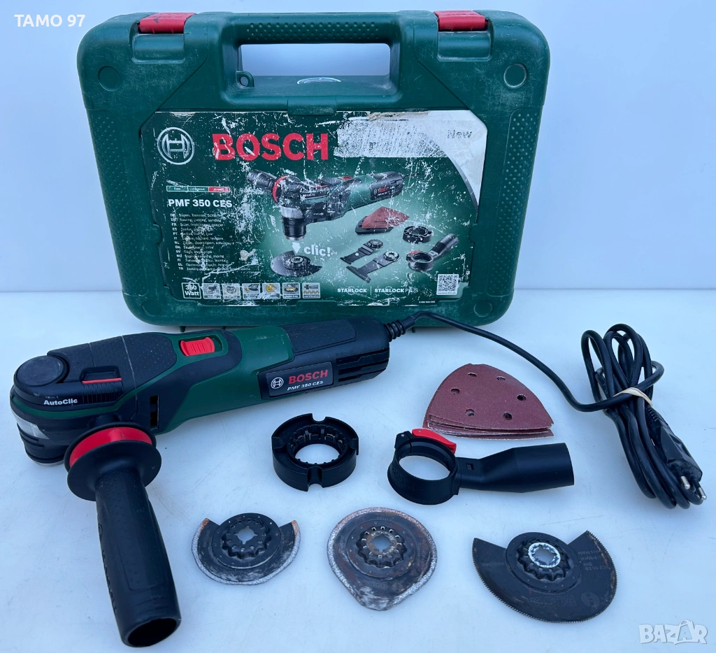 BOSCH PMF 350 CES - Мощен мултифункционален инструмент 350W, снимка 1