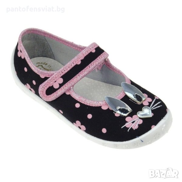 Детски пантофи RAWEKS черно коте 28/33, снимка 1