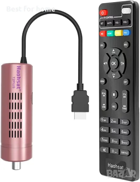  Цифров наземен декодер с  дистанционно управление Haohsat , снимка 1