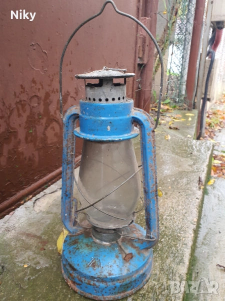 Стар газов фенер , снимка 1