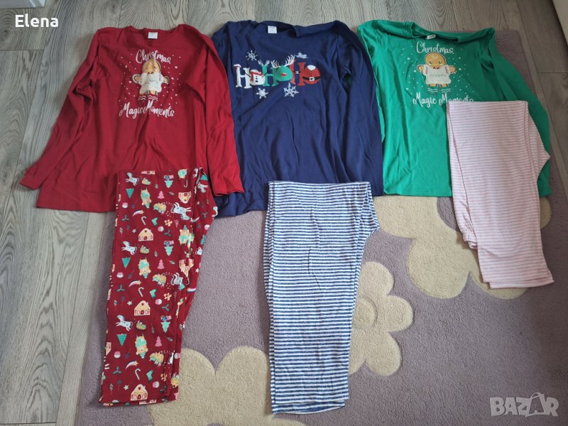 Нови дамски коледни пижами, снимка 1