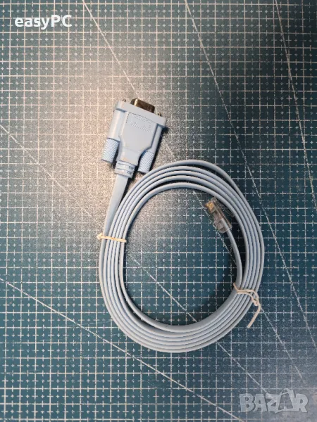 Оригинален кабел Cisco System Console Cable | DB9 to RJ45 | 6FT | 72-3383-01, снимка 1