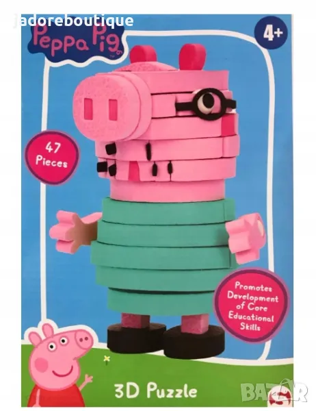 3D Пъзел Peppa pig Прасето Пепа, снимка 1