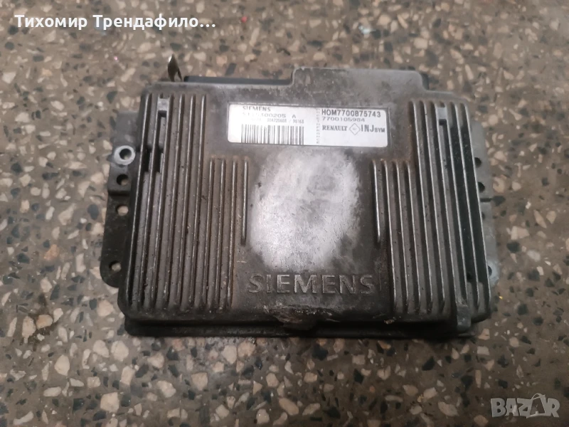 ECU IMMO OFF S115300205A HOM7700875743 компютър рено меган 1.6 слагаш-палиш, снимка 1