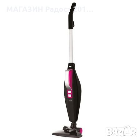 Вертикална и ръчна прахосмукачка 2в1 ZEPHYR ZP 1001 TR, 800W, 1.2 литра, Без торба, Черен/розов, снимка 1