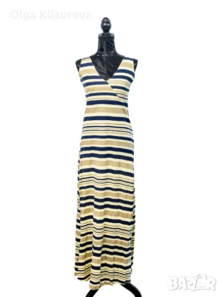 Дълга трикотажна рокля. Определено е за висока дама., снимка 1