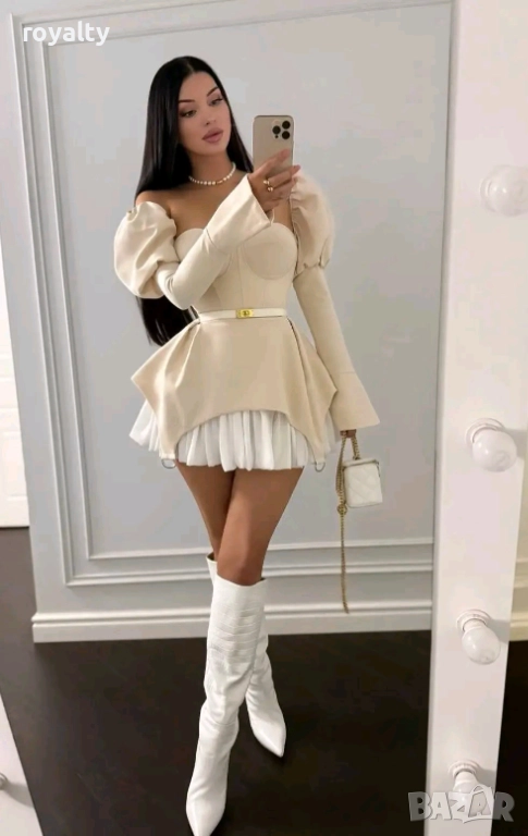 Елегантна Дамска Рокля , снимка 1