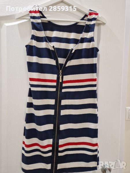 Ежедневна дамска лятна къса плажна рокля, снимка 1