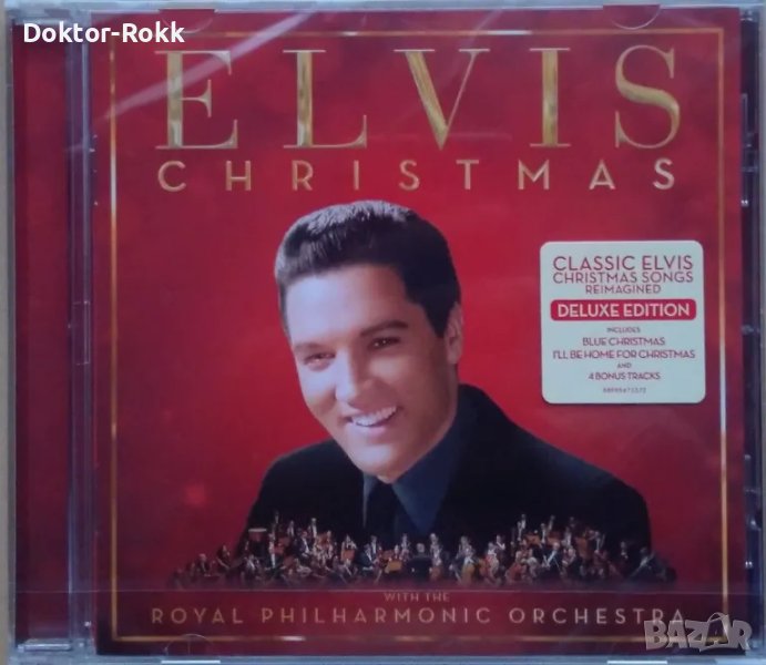 Elvis Presley - Christmas With Elvis And The Royal Philharmonic Orchestra (2017, CD) , снимка 1