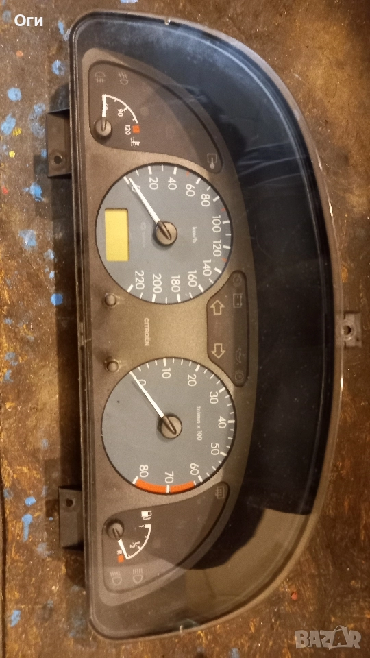 Километражно табло за Ситроен Ксара P96364 407 80 A 01, снимка 1