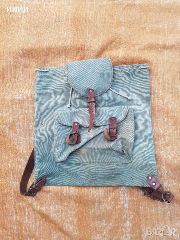 Раница брезентова туристическа , снимка 1