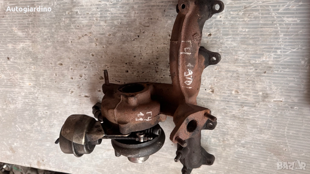 Турбо компресор / турбина за VW Golf 4 - 038253016 L /  EH50043385 00376 / KP39A-0006 / 5443-101-507, снимка 1