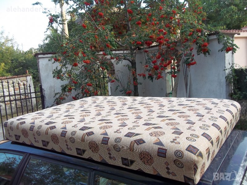 Пружинен матрак матраци с дървена рамка, снимка 1