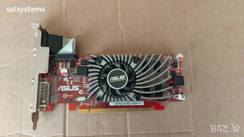 Видео карта AMD Radeon Asus HD EAH5450 HDMI 1024MB GDDR3 64bit PCI-E, снимка 1