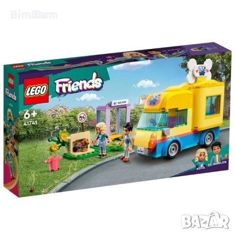 Kонструктор LEGO® Friends 41741 - Микробус за спасяване на кучета / 300 части, снимка 1
