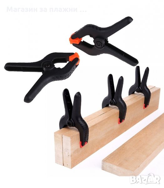 Дърводелска стяга щипка 6" - КОД 3247, снимка 1