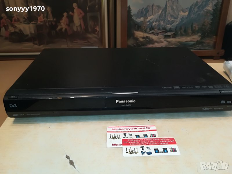 SOLD OUT-panasonic dmr-ex93c hdd/dvd/dvb/hdmi/usb recorder 2009221627, снимка 1