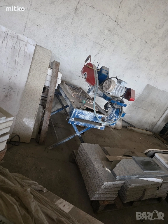 машина за рязане на плочки гранит мрамор, снимка 1