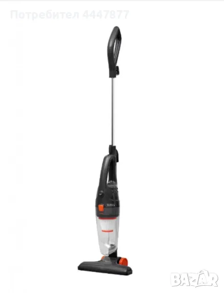 Прахосмукачка вертикална и ръчна 2в1 Rosberg, 600W, 0.8л., Циклон, Без торба, снимка 1