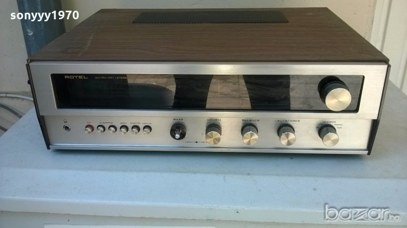 Rotel Rx400a rotel rx-400a-stereo receiver-внос швеицария в Ресийвъри, усилватели ...