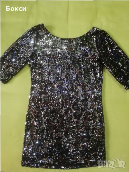 Официална рокля с пайети, снимка 1